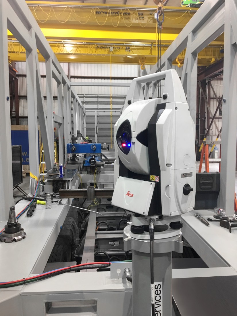 Laser measurement performed with laser tracker systems